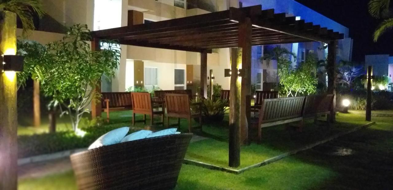 Aparthotel Porto Smeralda Guarajuba 100M Praia Exterior foto